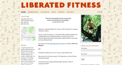 Desktop Screenshot of liberatedfitness.com